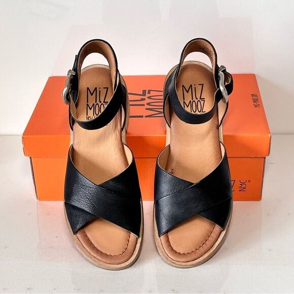 Miz Mooz Moe Leather Heeled Sandals - Picture 5 of 8